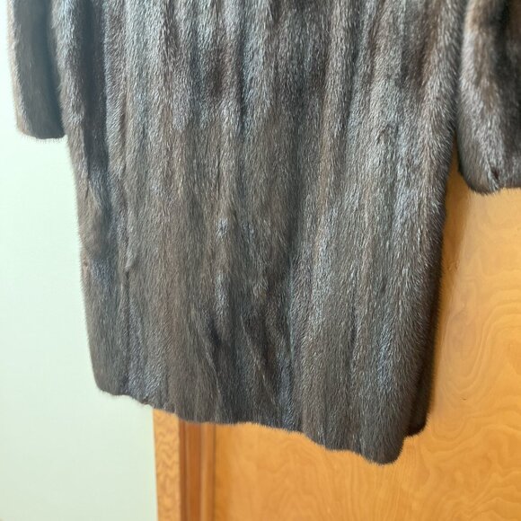✨ Vintage 1960s MCM Genuine Mink Fur Coat – Handcrafted in NYC ✨ - Picture 14 of 14